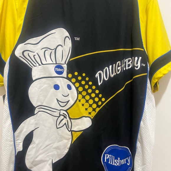 Pillsbury DOUGHBOY Baseball Jersey, General Mills by RR Designs - NEW,  3XL - Picture 7 of 10